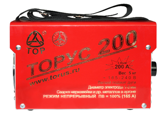 Аппарат инверторный Торус-200 Классик (220В, 30-200А) б/к