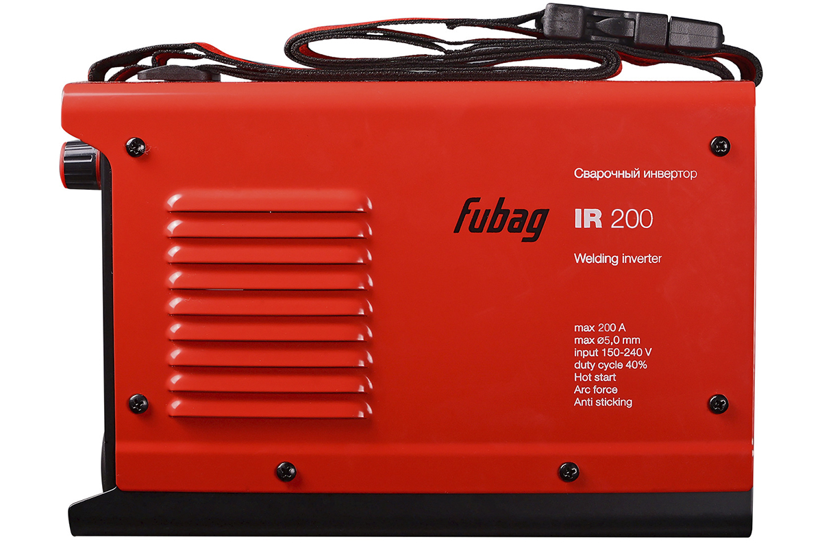Аппарат инверторный FUBAG IR-200 (220В, 30-200А)