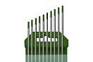 Электроды вольфрамовые КЕДР WP-175 Ø 2,4 мм (зеленый) AC